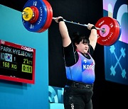 역도 박혜정, '용상 168kg 번쩍' [사진]