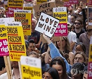 BRITAIN ANTI RACISM PROTEST