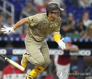 김하성, 9경기 만에 멀티 히트…샌디에이고 7연승 행진