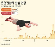 [그래픽]온열질환자 발생 현황(11일 기준)