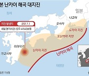 [그래픽]일본 난카이 해곡 대지진