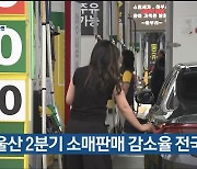 울산 2분기 소매판매 감소율 전국 최고