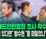 "그동안 논란됐던 문제도" 배드민턴협회 조사 착수한 문체부…커지는 사태에 이기흥 방수현 추가로 한 말