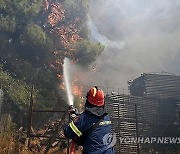 APTOPIX Greece Wildfire