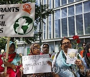 USA CLIMATE CHANGE MIGRANTS PROTEST