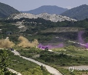 한미연합 소부대 실사격 기동훈련 실시