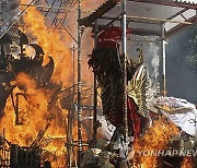 Indonesia Hindu Mass Cremation