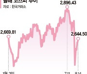 "골이 깊으면 산도 높다"... 코스닥 빠른 회복