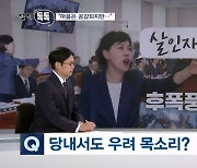 [정치톡톡] "살인자" 후폭풍 / '나비부인'에 발칵 / 육 여사 묘소 참배