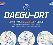 대구시, 도시철도 1호선 DRT 확대 운행…16일부터