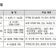 대통령배 `아마추어 e스포츠` 결선…16곳 지자체 가린다