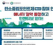 전남도, 지난해 탄소중립포인트제 시행으로 생활 속 온실가스 2만5829t 감축