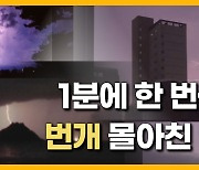 [자막뉴스] "번개맨이 오나" 1년치 낙뢰 이틀 만에 번쩍