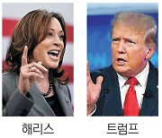 해리스 46%·트럼프 45%…해리스, 또 박빙 우위