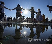 APTOPIX Russia Round Dance