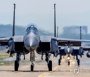 공군 11전투비행단, UFS 비행 훈련…50사단도 군용장비 기동(종합)