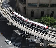 의정부 경전철, 전동차 고장으로 40분간 운행 중단