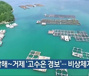 남해~거제 ‘고수온 경보’…비상체계 강화