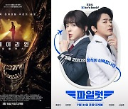 ‘에이리언’vs‘파일럿’, 관객 취향 따른 접전 [박스오피스]