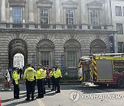 Britain Somerset House Fire