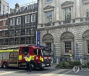 Britain Somerset House Fire