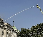 Britain Somerset House Fire