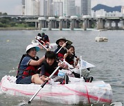 '폭염 물럿거라' 한강호 경주대회