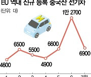 EU ‘고율관세’ 먹혔나···7월 中 전기차 신규 등록 ‘반토막’