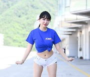 [ST포토] 레이싱모델 이다연, '깜찍해'