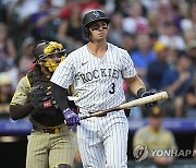 Padres Rockies Baseball