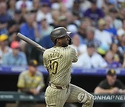 Padres Rockies Baseball