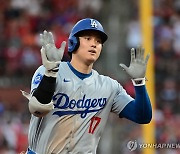 MLB 역대 6번째 40홈런·40도루 눈앞…오타니, 38홈런·37도루