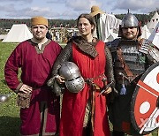 FINLAND-HAMEENLINNA-MEDIEVAL FESTIVAL-REENACTORS