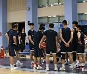 U18 남자 대표팀, 고양 소노와 연습 경기 가져... 전반전은 '만점' 후반전은 '불안'