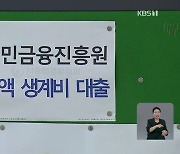 생계비 100만 원 빌리려고 27만명 몰렸다…‘불황형 대출’ 느는데 재원은?