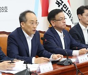 [포토]추경호, '내년도 예산에서 취약계층, 소상공인, 자영업자 특단 지원 필요'