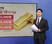 달러화 가치 더 떨어지려나?...급등하는 국제 금값 [앵커리포트]