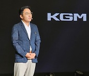 KGM, 쿠페형 SUV 액티언 출시… 곽정현 부문장 공식석상 데뷔