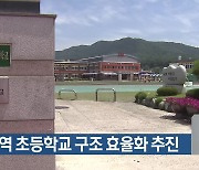 군위지역 초등학교 구조 효율화 추진