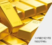 "눈 뜨면 최고가" 金 질주에…귀금속 ETF도 들썩