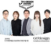 의료기기디자인기업 고디자인, K디자인어워드 2024서 2년 연속 국내 1위 올라