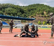 육군 11기동사단, 홍천서 을지연습 테러대응훈련 진행