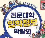 올해 전문대 수시로 15만3668명 모집…내달 9일부터 원서접수