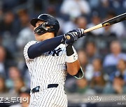 애런 저지, 시즌 45호 아치…NYY, 연장 접전 끝에 CLE에 5-9 패배