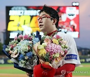 '대투수' 양현종, KBO 역대 최다 탈삼진 2049 달성