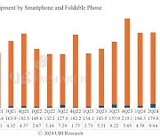 2분기 폴더블 OLED 출하량 994만대...1분기 보다 2배 많다