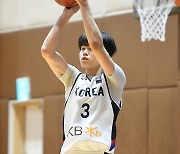 [KCC 비시즌 연습경기] U18 대표팀 구승채 '반드시 넣는다'