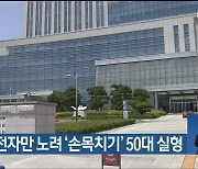 여성 운전자만 노려 ‘손목치기’ 50대 실형