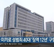 알바 미끼로 성범죄 40대 ‘징역 12년’ 구형