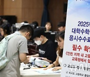 2025학년도 수학능력시험 원서접수